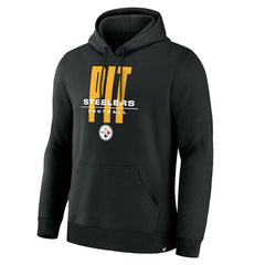Fanatics Pittsburgh Steelers Right Tackle Legacy Pullover Hoodie - Black