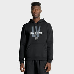 Fanatics Las Vegas Raiders Right Tackle Legacy Pullover Hoodie - Black