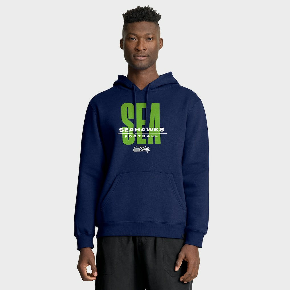 Fanatics Seattle Seahawks Right Tackle Legacy Pullover Hoodie - College Navy