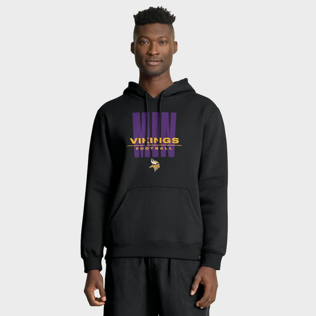 Fanatics Minnesota Vikings Right Tackle Legacy Pullover Hoodie - Black