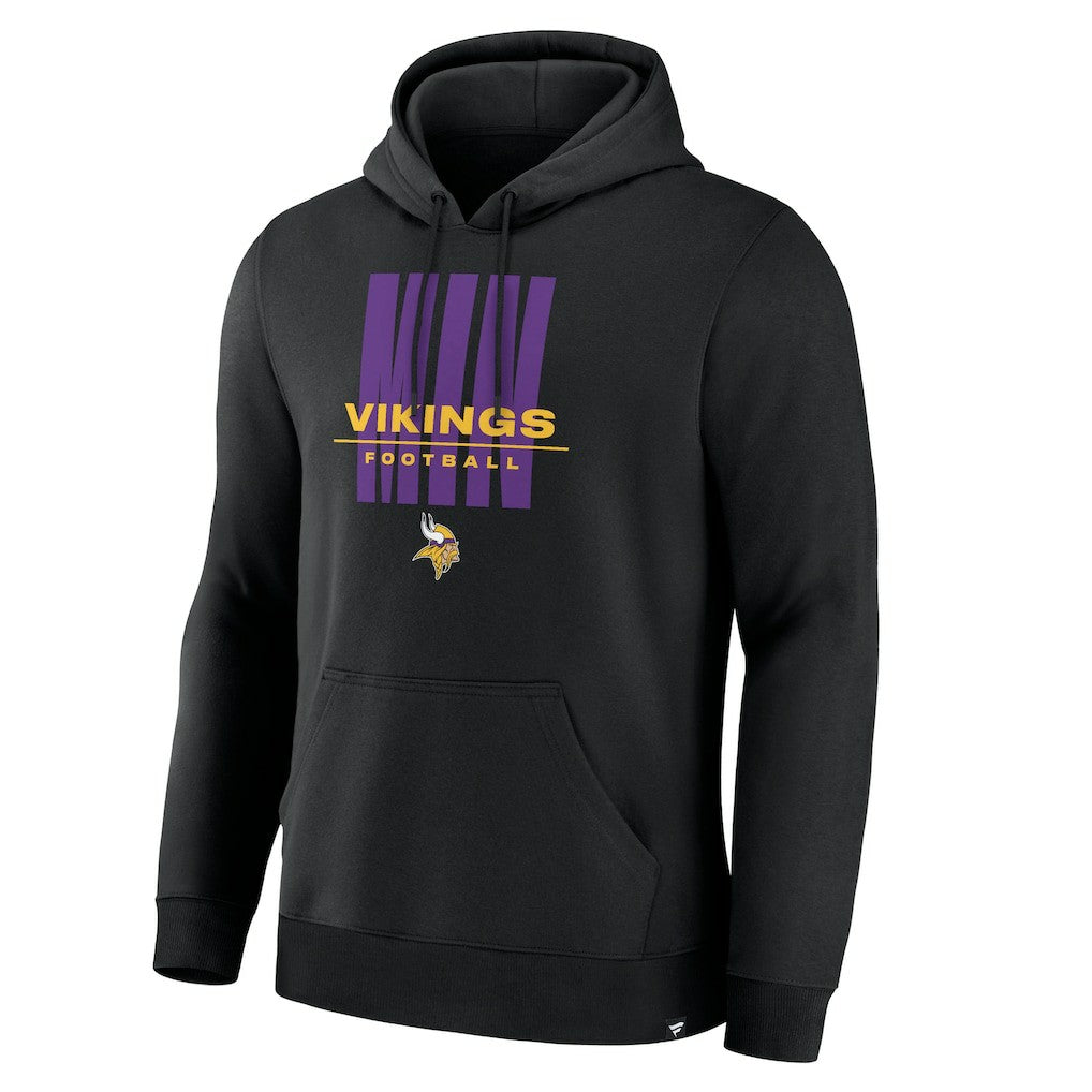 Fanatics Minnesota Vikings Right Tackle Legacy Pullover Hoodie - Black