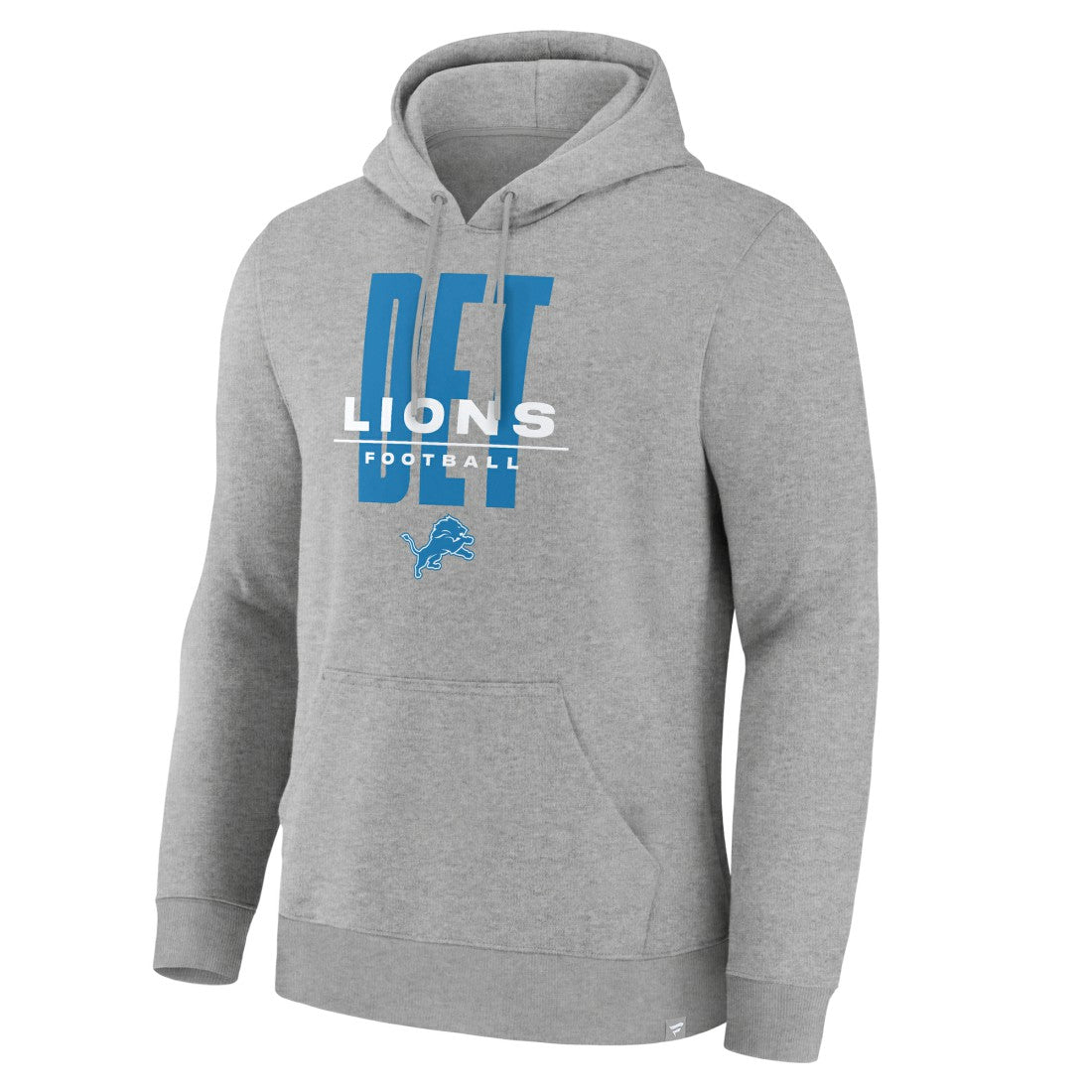 Fanatics Detroit Lions Right Tackle Legacy Pullover Hoodie - Heather Gray