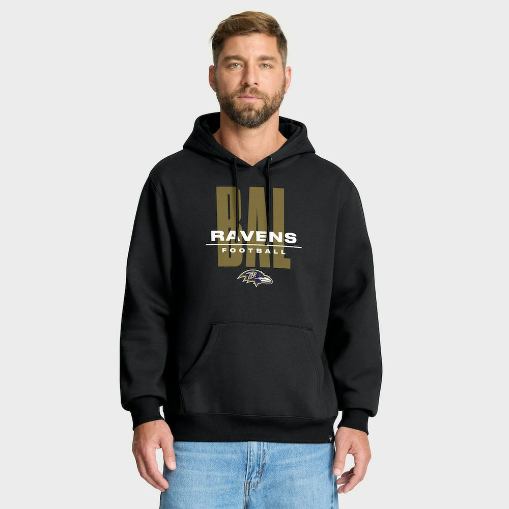 Fanatics Baltimore Ravens Right Tackle Legacy Pullover Hoodie - Black