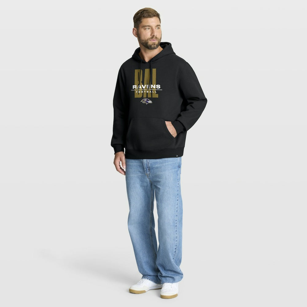 Fanatics Baltimore Ravens Right Tackle Legacy Pullover Hoodie - Black