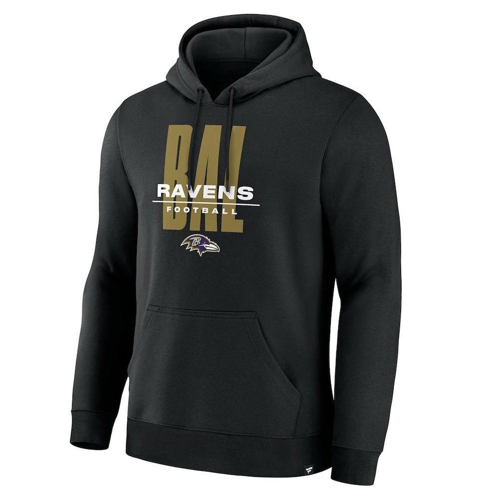 Fanatics Baltimore Ravens Right Tackle Legacy Pullover Hoodie - Black