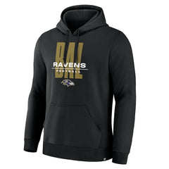Fanatics Baltimore Ravens Right Tackle Legacy Pullover Hoodie - Black