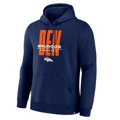 Fanatics Denver Broncos Right Tackle Legacy Pullover Hoodie - Navy