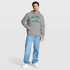 Fanatics Miami Dolphins Fumblerooski Legacy Pullover Hoodie Heather Gray