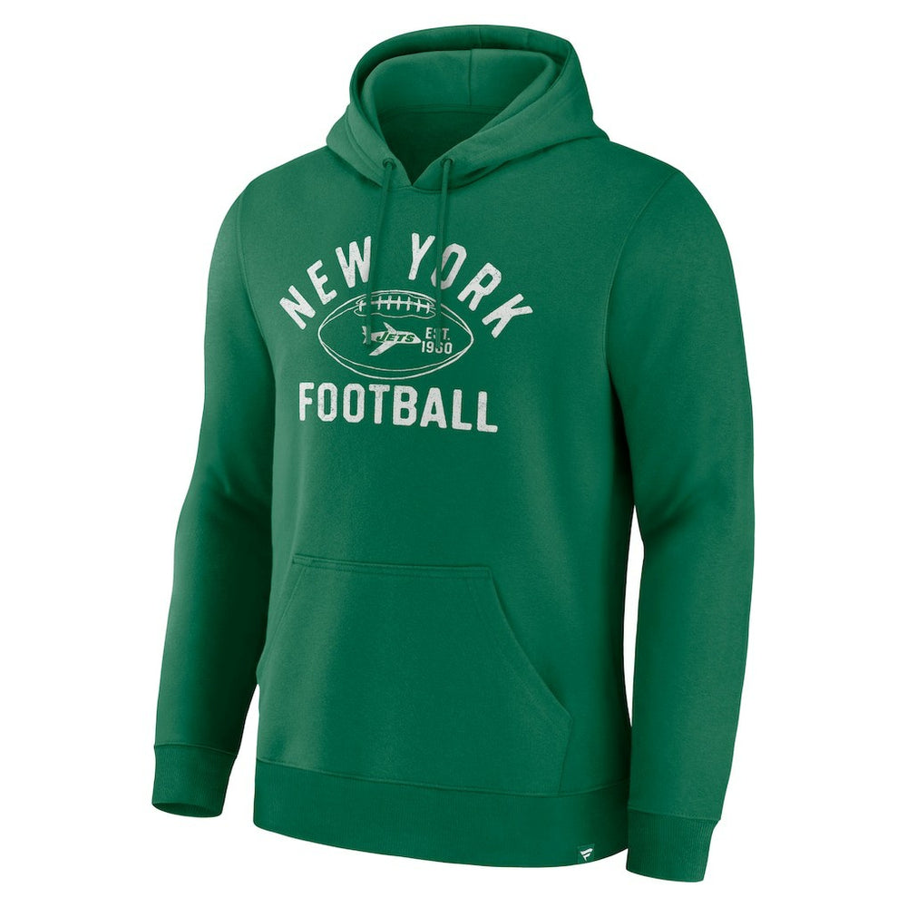 Fanatics New York Jets Fumblerooski Legacy Pullover Hoodie Kelly Green