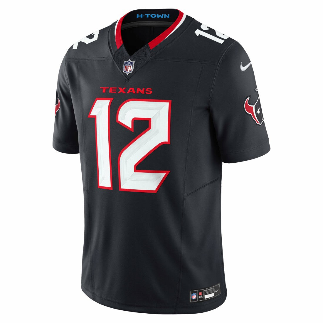 Nike Nico Collins Houston Texans Team Vapor F.U.S.E. Limited Jersey Navy