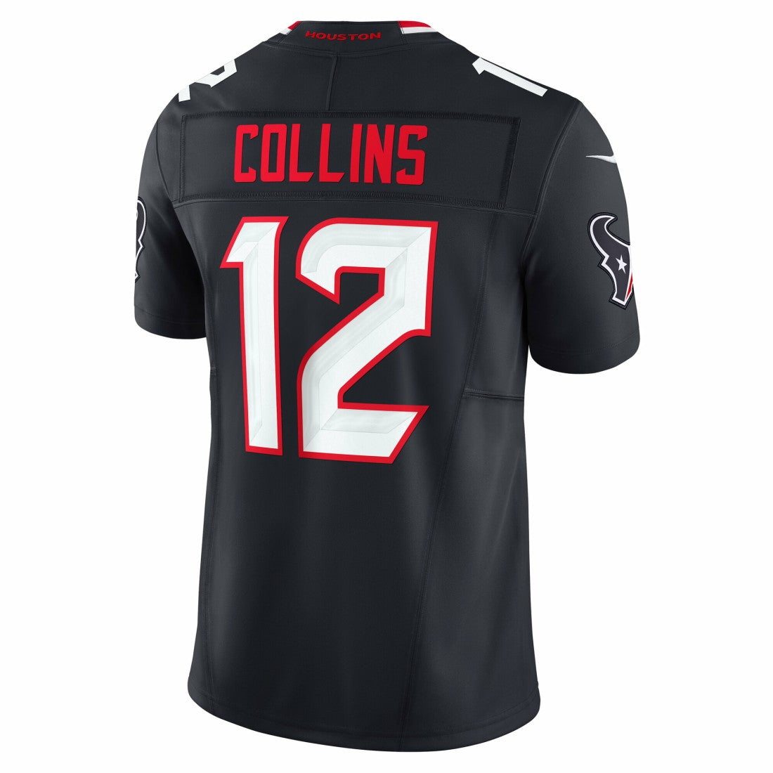 Nike Nico Collins Houston Texans Team Vapor F.U.S.E. Limited Jersey Navy