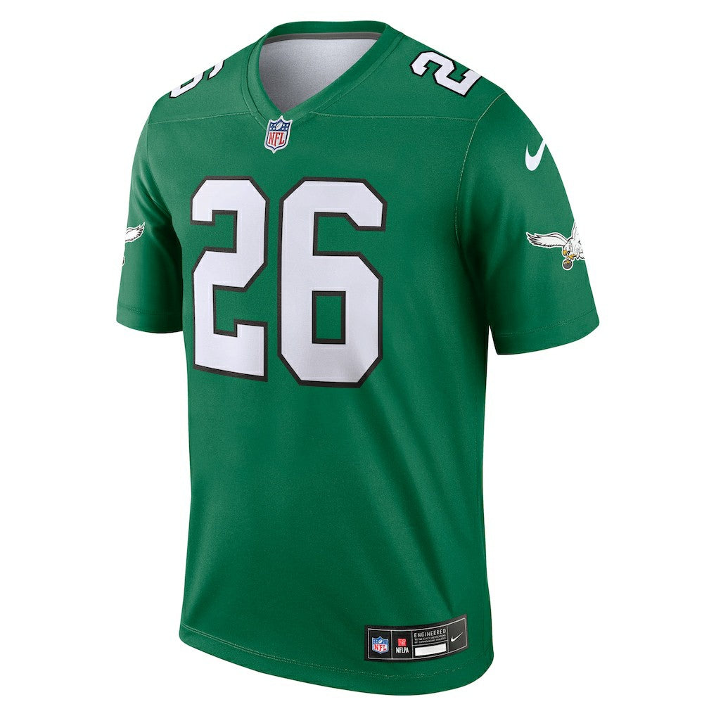Nike Saquon Barkley Philadelphia Eagles Legend Player Performance Top Kelly Green