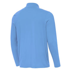 New York Yankees Antigua Intent Quarter-Zip Top - Powder Blue - MLB Discount