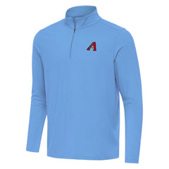 Arizona Diamondbacks Antigua Intent Quarter-Zip Top - Powder Blue - MLB Online