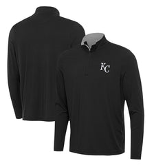Kansas City Royals Antigua Content Quarter-Zip Top - Black - MLB Online