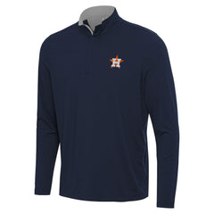 Houston Astros Antigua Content Quarter-Zip Top - Navy - MLB on Sale