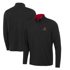 Arizona Diamondbacks Antigua Content Quarter-Zip Top - Black - MLB Lifestyle