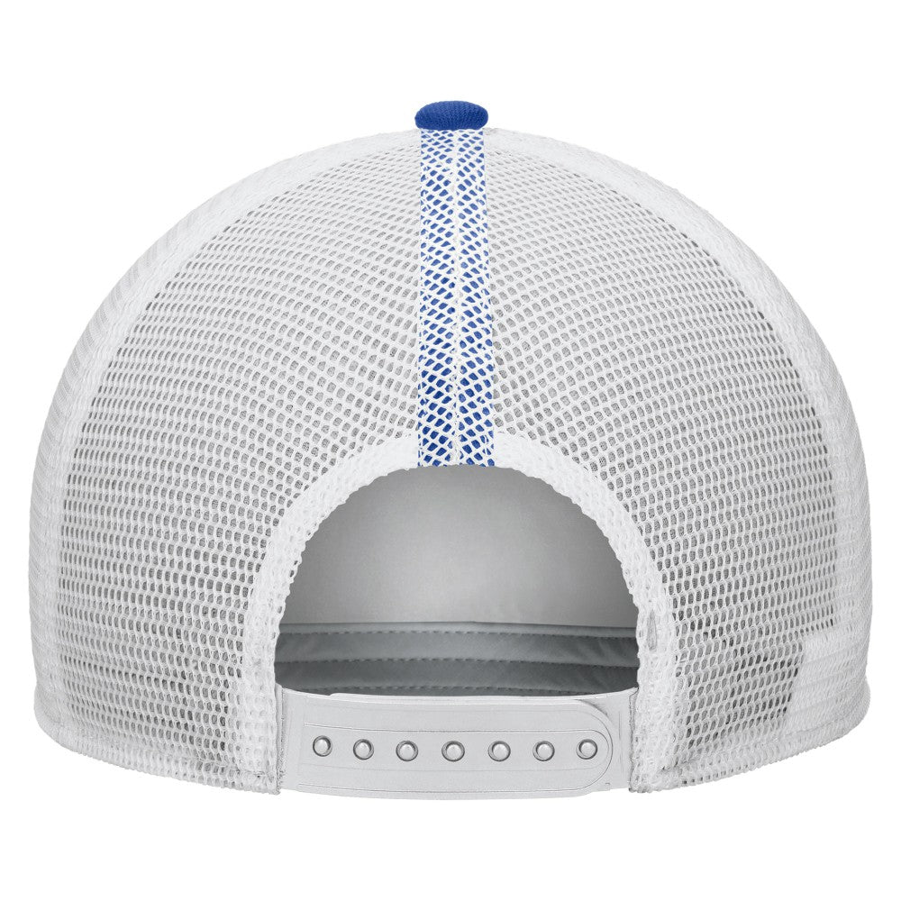 Brazil National Team Unisex Rise Printed Trucker Adjustable Hat Blue - Nike Discount
