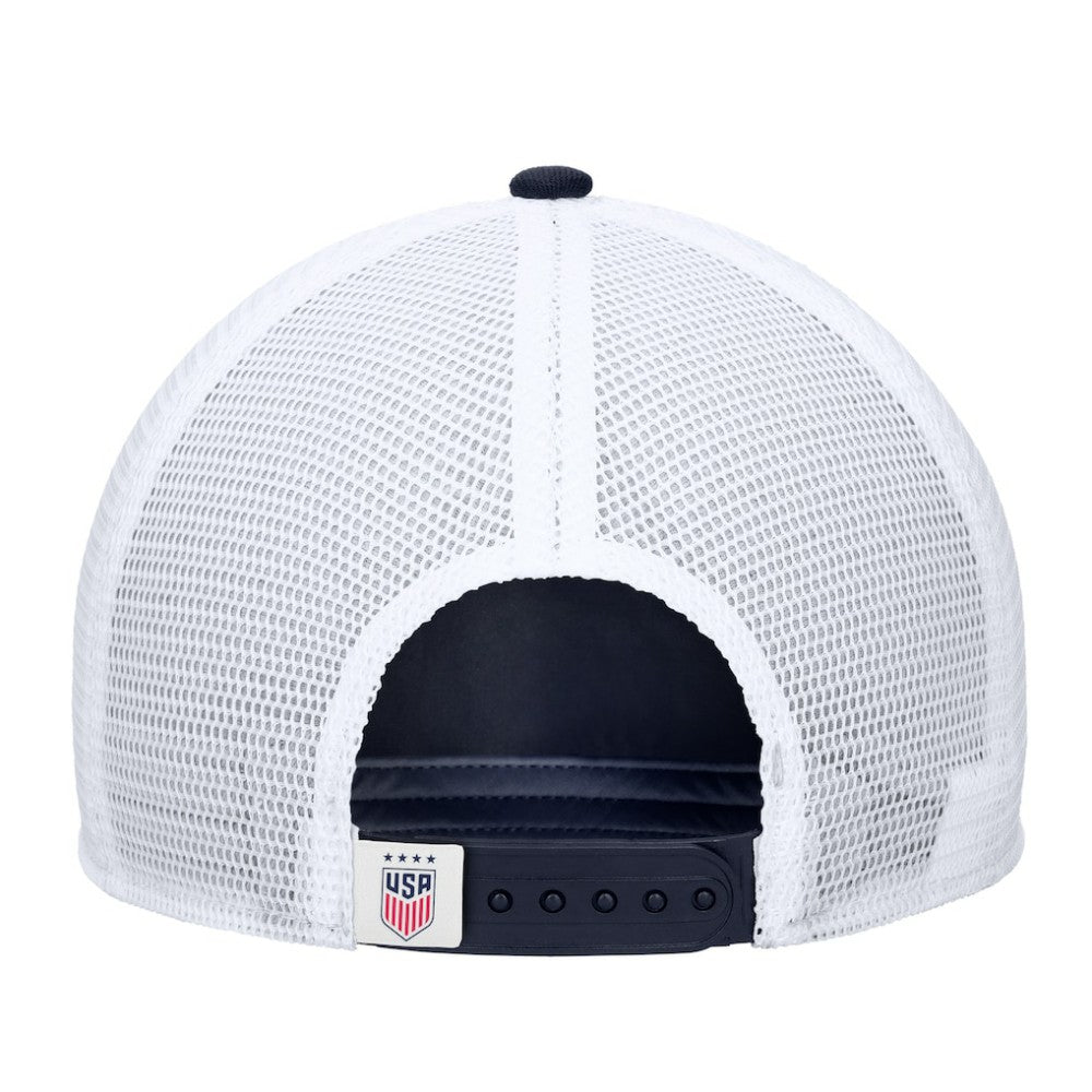 USWNT Unisex Rise Trucker Adjustable Hat Navy - Nike