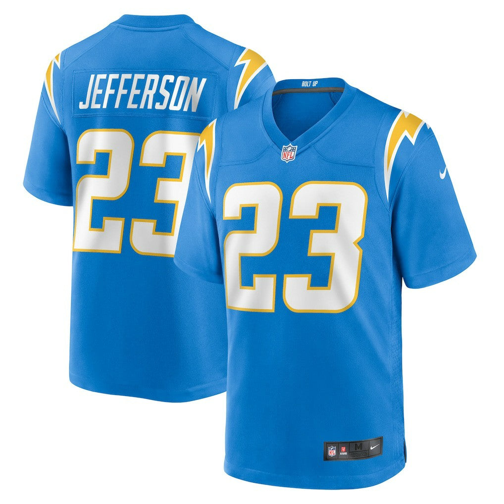 Nike Tony Jefferson Los Angeles Chargers Team Game Jersey Powder Blue