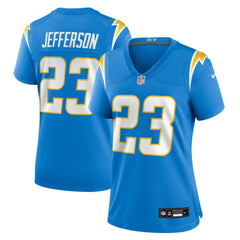 Nike Tony Jefferson Los Angeles Chargers Women's Team Game Jersey Powder Blue