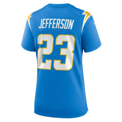 Nike Tony Jefferson Los Angeles Chargers Women's Team Game Jersey Powder Blue