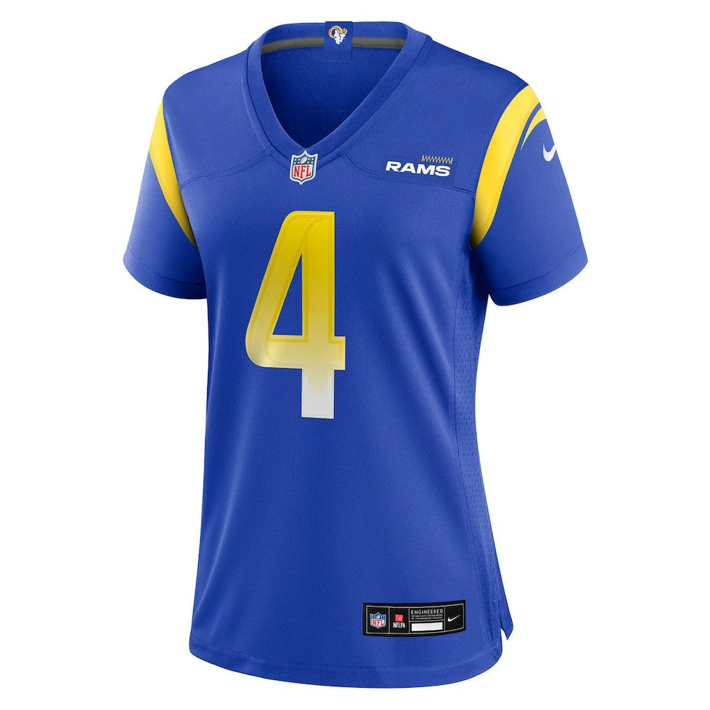 Nike Ahkello Witherspoon Los Angeles Rams Women's Team Game Jersey Royal
