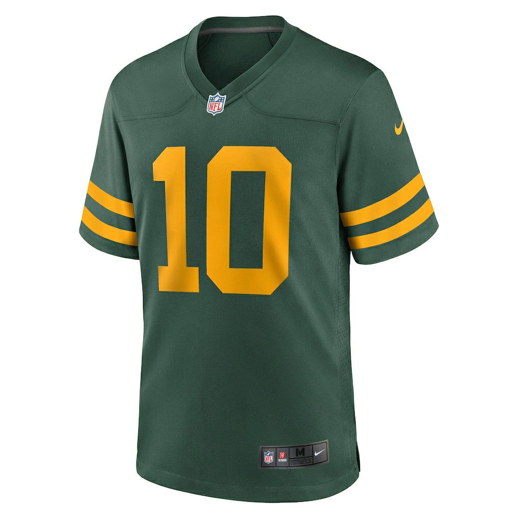 Nike Jordan Love Green Bay Packers Alternate Game Jersey Green