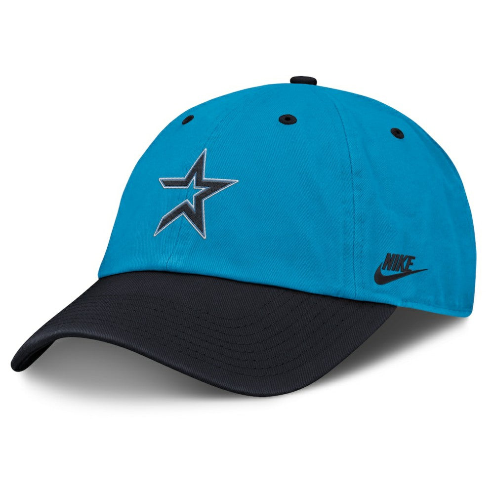 Houston Astros Nike Neon 90s Club Adjustable Hat - Blue/Navy - Nike Sale