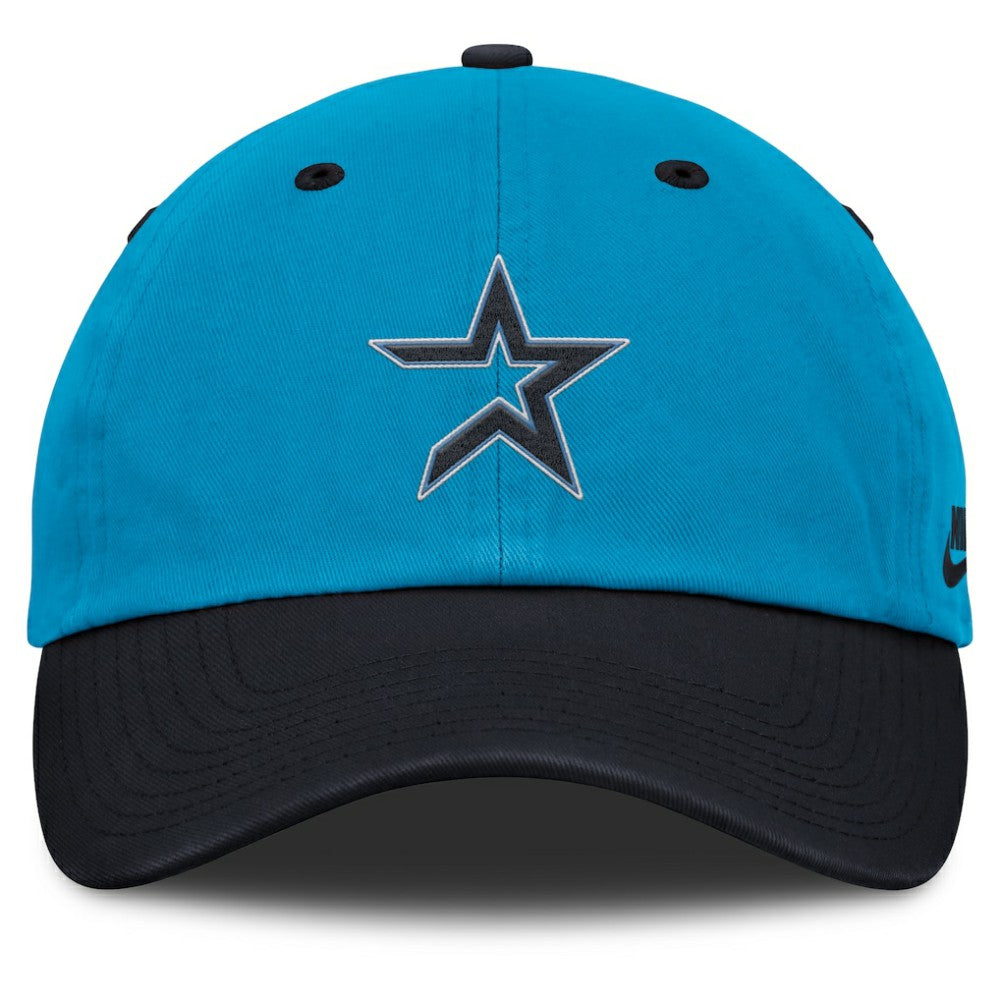 Houston Astros Nike Neon 90s Club Adjustable Hat - Blue/Navy - Nike Sale
