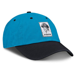 Pittsburgh Pirates Nike Neon 90s Club Adjustable Hat - Blue/Navy - Nike Discount