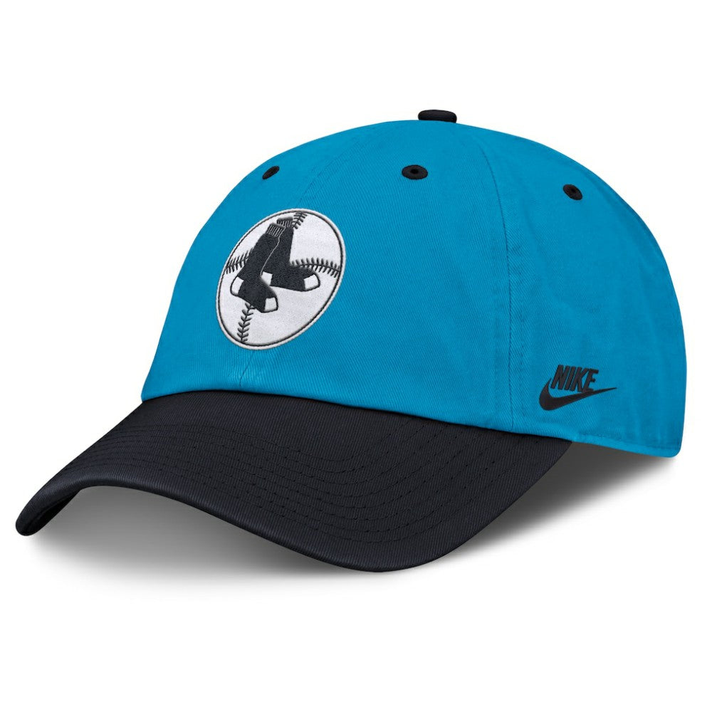 Boston Red Sox Nike Neon 90s Club Adjustable Hat - Blue/Navy - Nike Discount