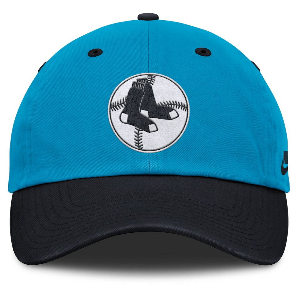 Boston Red Sox Nike Neon 90s Club Adjustable Hat - Blue/Navy - Nike Discount