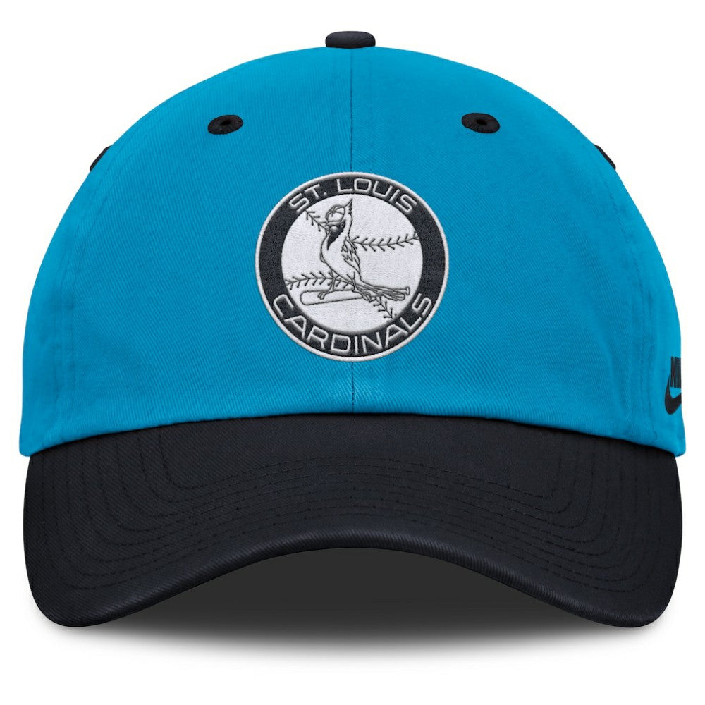 St. Louis Cardinals Nike Neon 90s Club Adjustable Hat - Blue/Navy - Nike on Sale