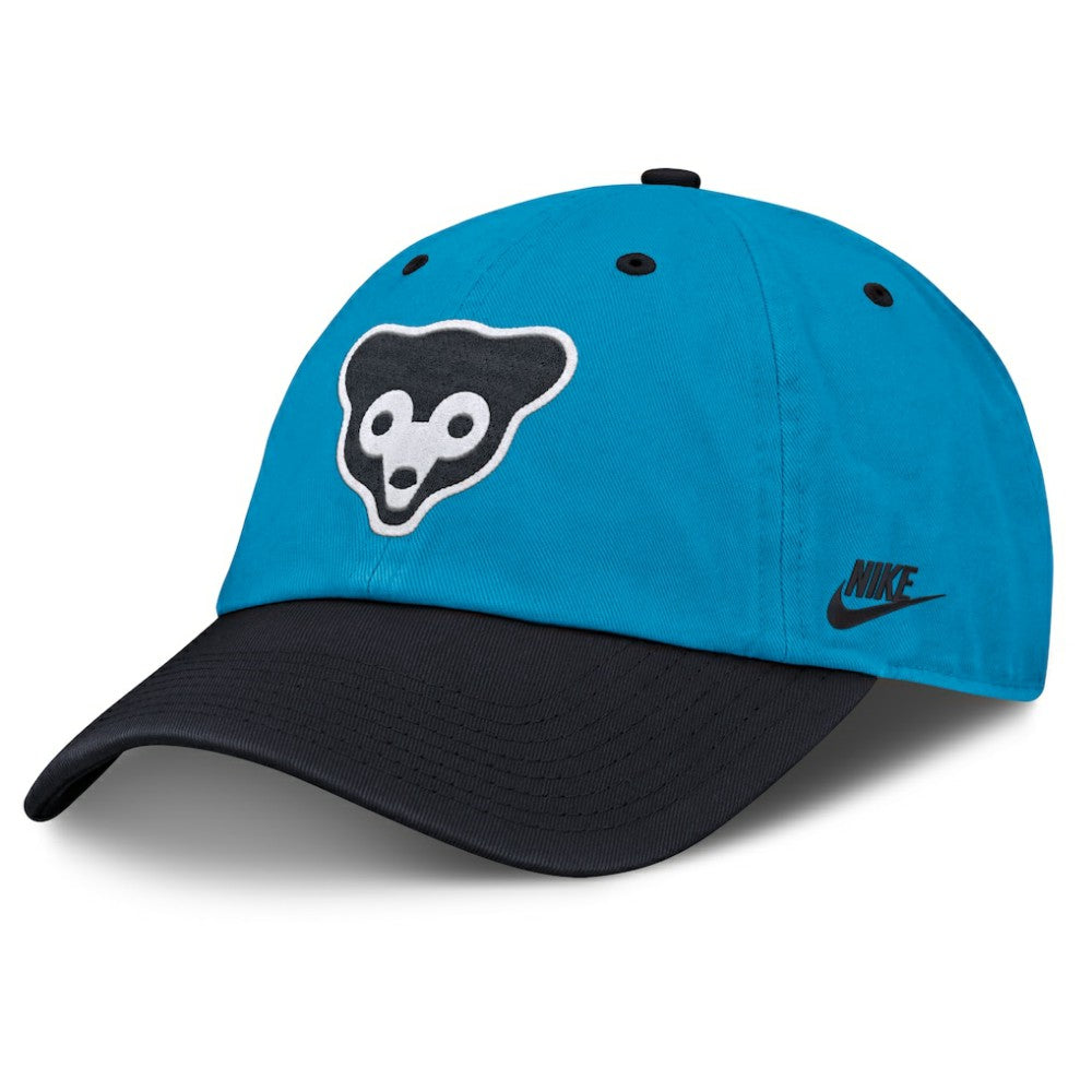 Chicago Cubs Nike Neon 90s Club Adjustable Hat - Blue/Navy - Nike Sale