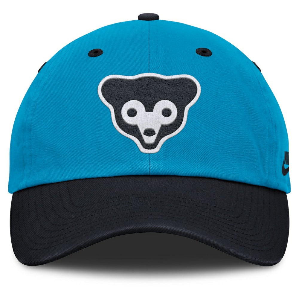 Chicago Cubs Nike Neon 90s Club Adjustable Hat - Blue/Navy - Nike Sale