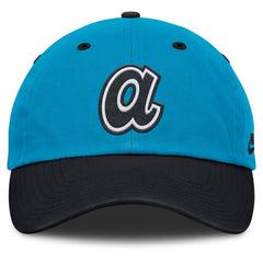 Atlanta Braves Nike Neon 90s Club Adjustable Hat - Blue/Navy - Nike Online