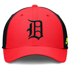 Detroit Tigers Nike Neon 90s Rise SwooshFlex Hat - Crimson/Black - Nike Discount