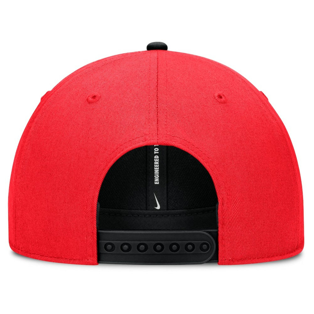 Baltimore Orioles Nike Neon 90s Rise Adjustable Hat - Crimson/Black - Nike Discount