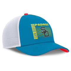 San Diego Padres Nike Neon 90s Rise Structured Performance Adjustable Trucker Hat - Teal - Nike Discount