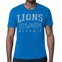 Detroit Lions Starter Retro Team Logo T-Shirt - Blue