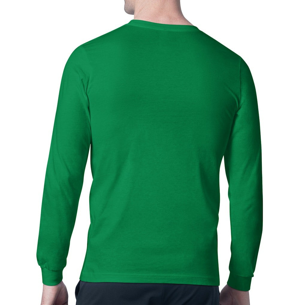 Philadelphia Eagles Starter Retro Team Logo Long Sleeve T-Shirt Kelly Green