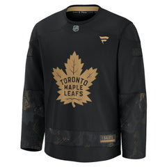 Toronto Maple Leafs Fanatics 2024 Military Appreciation Practice Jersey - Black - NHL 202439746