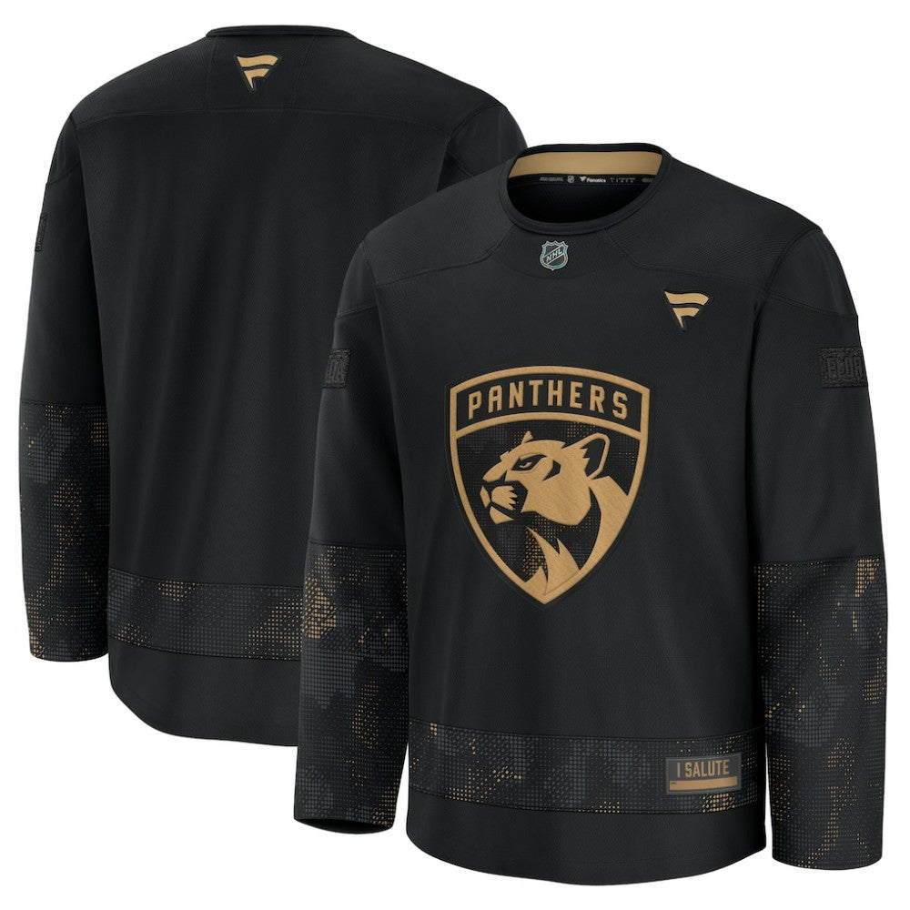 Florida Panthers Fanatics 2024 Military Appreciation Practice Jersey - Black - NHL 202439748