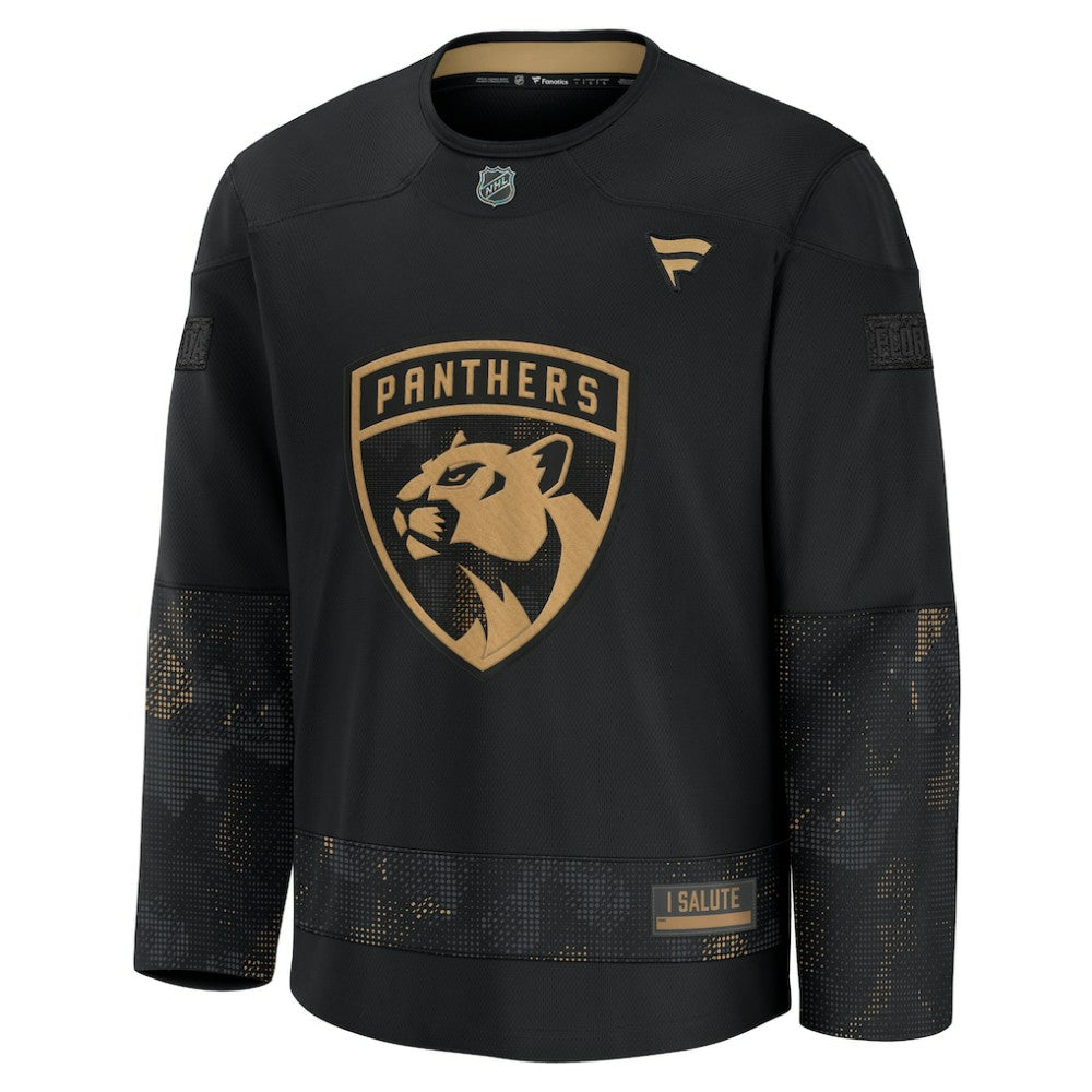 Florida Panthers Fanatics 2024 Military Appreciation Practice Jersey - Black - NHL 202439748