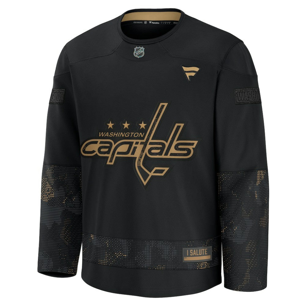 Washington Capitals Fanatics 2024 Military Appreciation Practice Jersey - Black - NHL 202439750