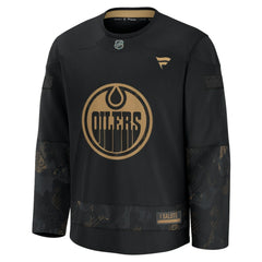 Edmonton Oilers Fanatics 2024 Military Appreciation Practice Jersey - Black - NHL 202439760