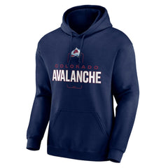 Colorado Avalanche Personalized Name & Number Midfielder Pullover Hoodie - Navy - NHL 202441158