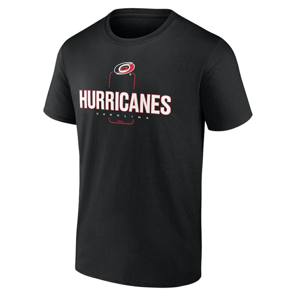 Carolina Hurricanes Personalized Name & Number Midfielder T-Shirt - Black - NHL 202441342