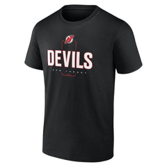 New Jersey Devils Personalized Name & Number Midfielder T-Shirt - Black - NHL 202441362